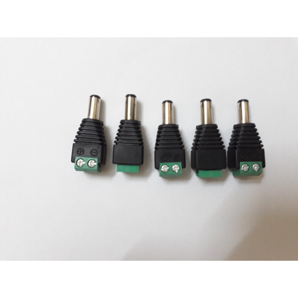 10 Jack DC đực vặn ốc