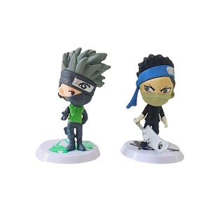 Set 6 Mô Hình Nhân Vật Phim Hoạt Hình Naruto Bằng Pvc 7cm