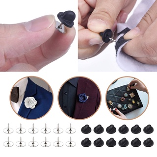 Set 50 Ghim Cà Vạt Trơn Bằng Cao Su Hình Bướm