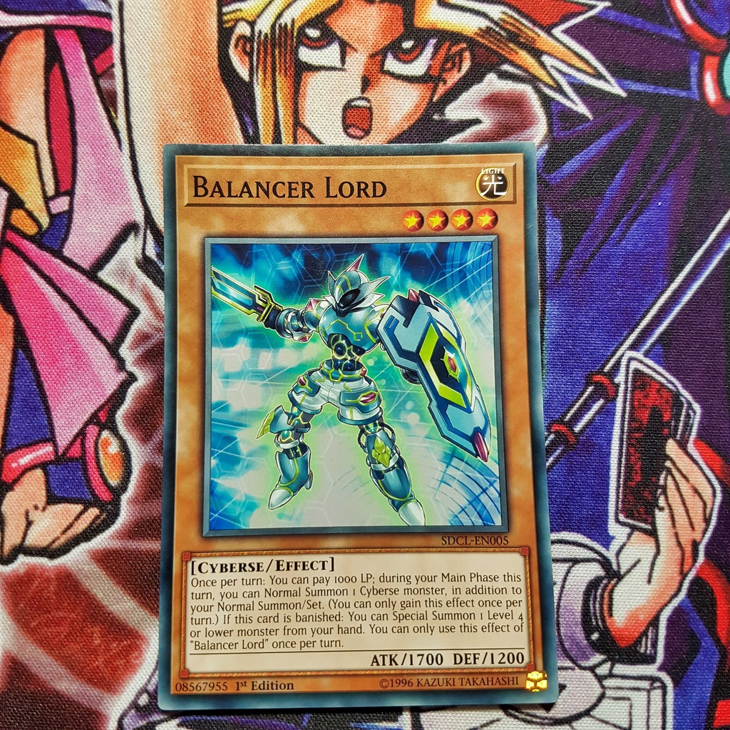 Thẻ bài Yugioh chính hãng | Balancer Lord | SDCL Common. | Shopee Việt Nam