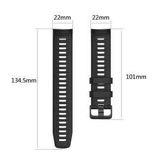 Dây Đeo Silicon Thay Thế Cho Đồng Hồ Garmin Instinct Nhiều Màu Chất Lượng Cao