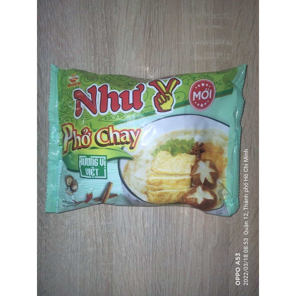 (Free Ship) Thùng 30 gói Phở Chay Như Ý 65gr