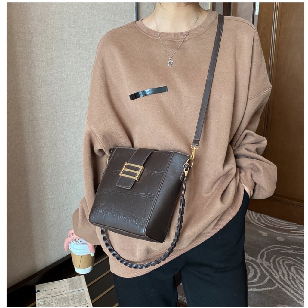 Túi Xách Nữ Công Sở 💖FREE SHIP💖 Túi Đeo Chéo, Đeo Vai Nữ Đẹp Thời Trang 2 Trong 1