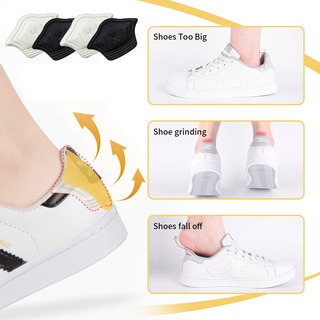 1 Cặp Đệm Lót Giày Bảo Vệ Chân Màu Trắng/Đen Chống Mài Mòn Tiện Dụng