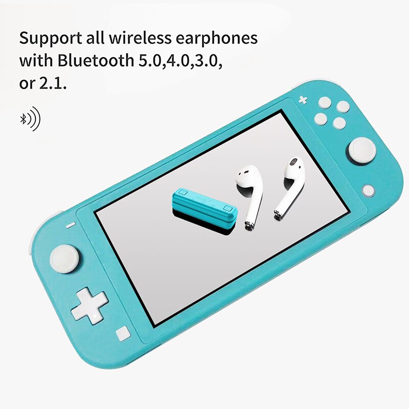 Gulikit NS07 USB C Route Air Bluetooth Bộ chuyển đổi âm thanh không dây hoặc Bộ phát Type-C cho NS Switch Lite PS4 PS5 PC