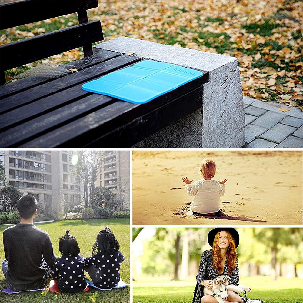 Miếng đệm ngồi FEDAOG Di động có thể gập lại siêu nhẹ Miếng đệm ghế cắm trại chống nước