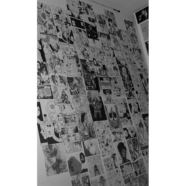 100 Tờ Giấy Dán Tường Anime Có Keo MangaWall Truyện Tranh Poster Hình Anime OnePiece By AnimeX