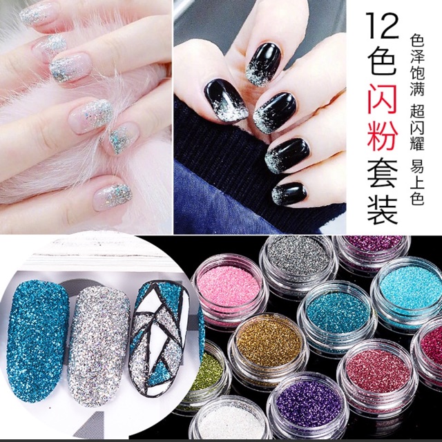 Set 12 hũ nhũ rắc , hũ 3g