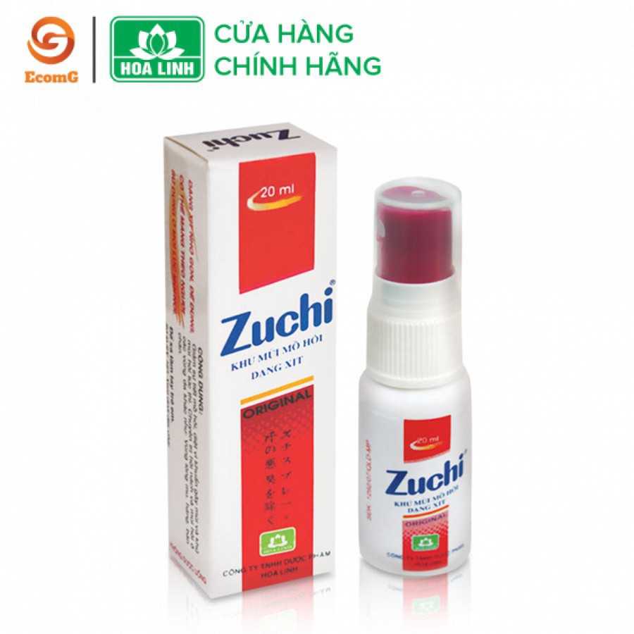 Ảnh Xịt khử mùi 2 trong 1 Zuchi Original (20ml) khử mùi hôi nách và hôi chân hiệu quả, không kích ứng da - XZ1 02 1
