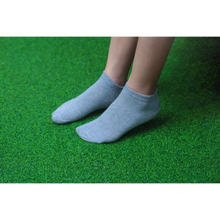 [MUA 2 TẶNG 1]Tất vớ nữ cổ ngắn basic cotton trơn Kikiya cao cấp Hàn Quốc W-A-001 (chính hãng)