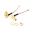 Ngôi Sao 5 Chiếc SMA Nữ Góc Phải Đến Ufl IPX RF Đồng Trục Adapter RG178 Pigtail Cab