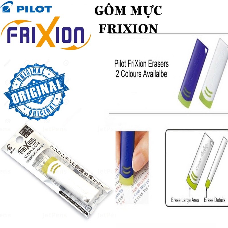 Cục Tẩy Pilot Frixion Eraser cho bút Tẩy xoá được Pilot Pen Nhật Bản ...