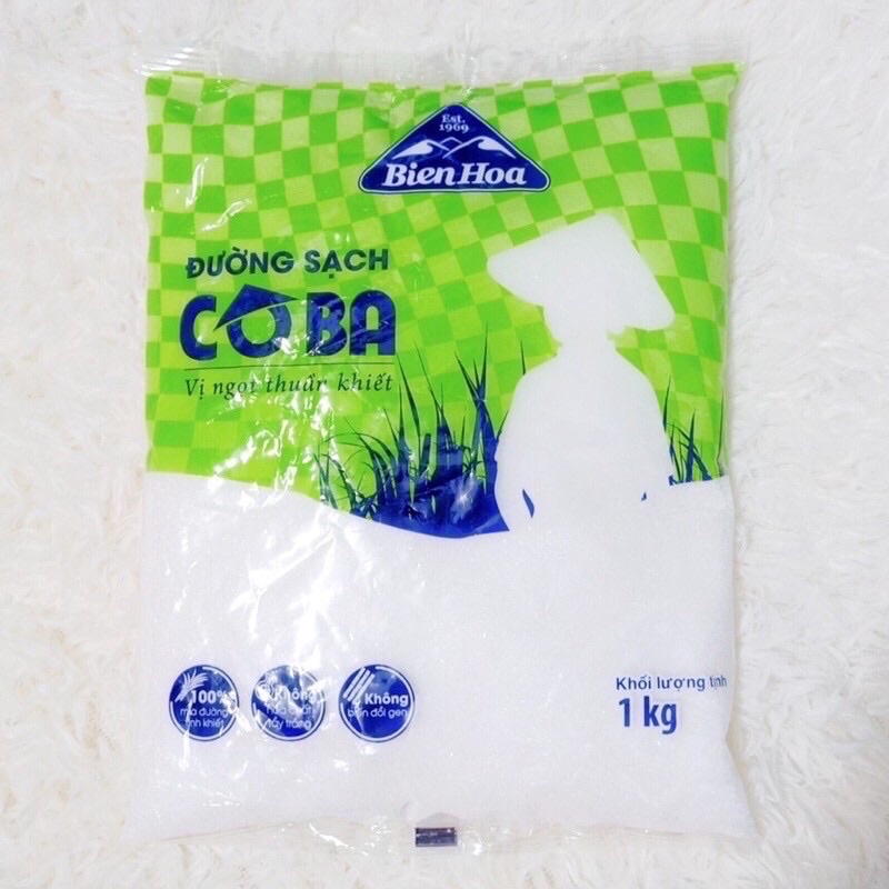 Đường Sạch Cô Ba Biên Hoà Đường Sugar Refined 1kg Shopee Việt Nam