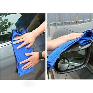 Khăn Lau Xe Hơi Chuyên Dụng – Kích Thước 30x70cm MÀU XANH