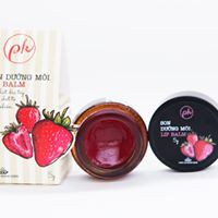 Ảnh Son dưỡng môi Phấn Nụ Hoàng Cung dâu tây 5gr /1 hộp 1