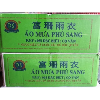 Áo Mưa Phương Tiện Mặc 1 Lần Thương Hiệu Phú Sang