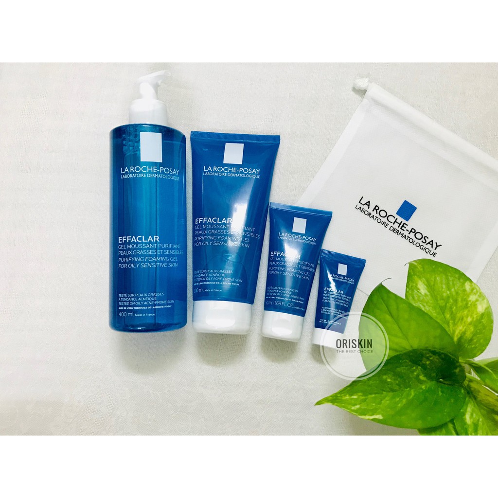 Ảnh La Roche Posay- Gel Rửa Mặt Tạo Bọt Kiềm Dầu Cho Da Dầu Nhạy Cảm La Roche-Posay Effaclar Purifying Foaming Gel 4