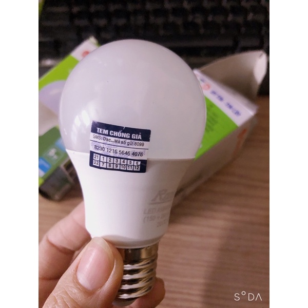 Bóng đèn học chống cận LED RẠNG ĐÔNG 5W đui xoáy E27 | Shopee Việt Nam