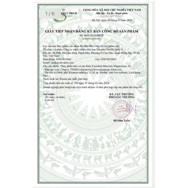 Thực phẩm bảo vệ sức khỏe Essential Minerals Magnesium