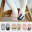 Combo 3 đôi tất chống trượt cổ ngắn cho bé trai bé gái sơ sinh 0-3 tuổi hình thú ShinHome