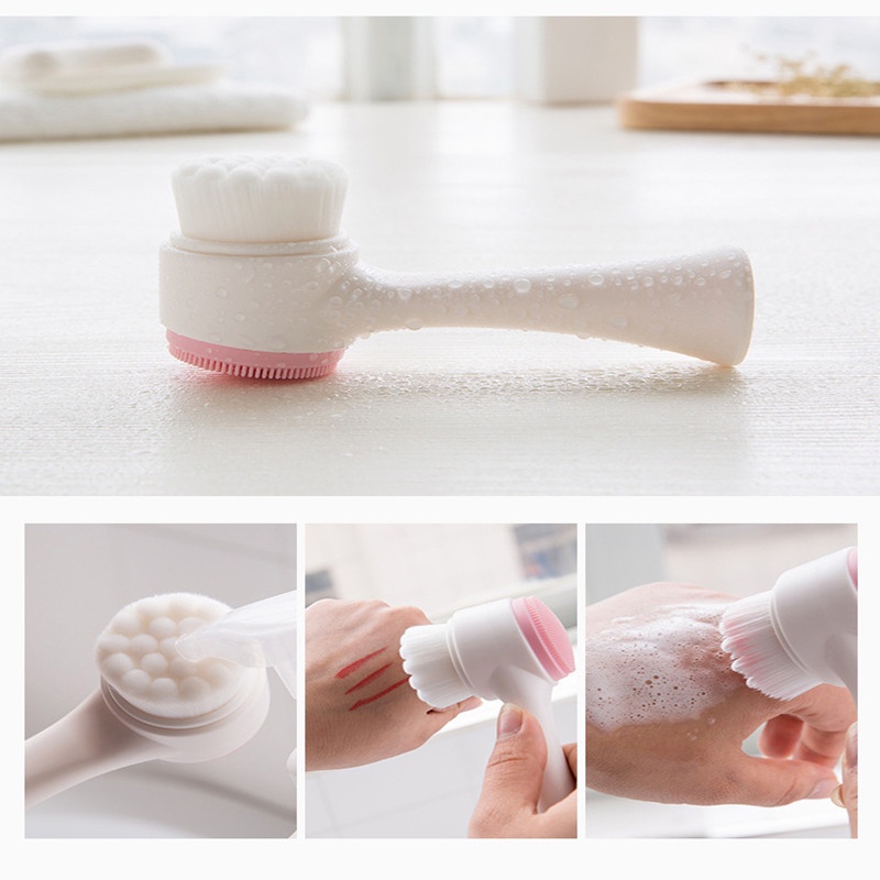 Cọ Rửa Mặt SEVICH  Hai Mặt Mát Xa Chăm Sóc Da