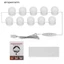 Bóng đèn LED phong cách Bàn trang điểm Vanity Bộ đèn gương USB