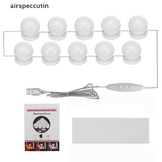 [cut] Bóng đèn LED phong cách Bàn trang điểm Vanity Bộ đèn gương USB