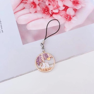Vòng Hoa Gắn Điện Thoại Hình Thỏ / Mèo / Hươu Cho Cặp Đôi
