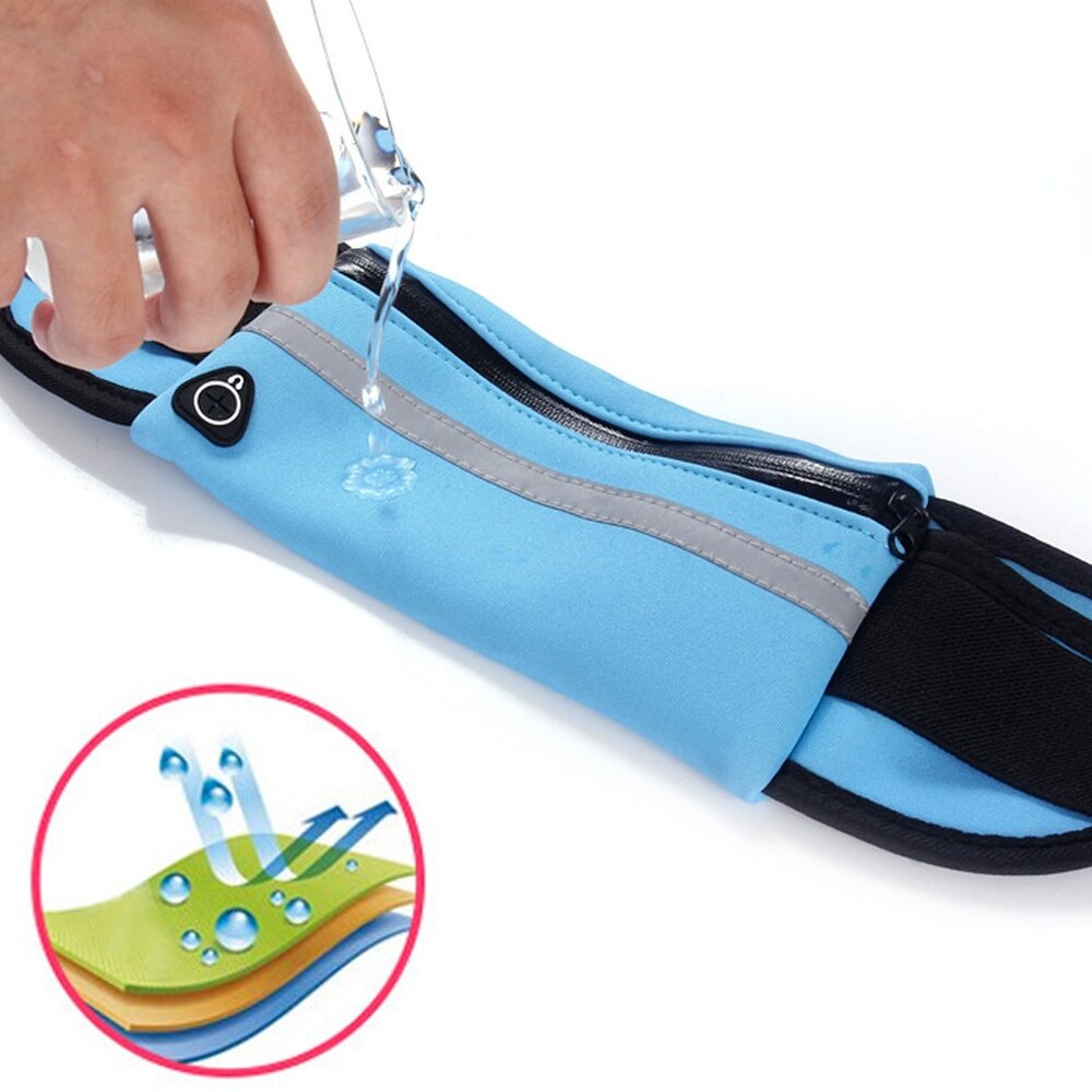 Ảnh Tui Đeo Hông Chạy Bộ Có Ngăn Chứa Đồ Và Đựng Bình Nước Tiện Lợi MixSport TDH02 1
