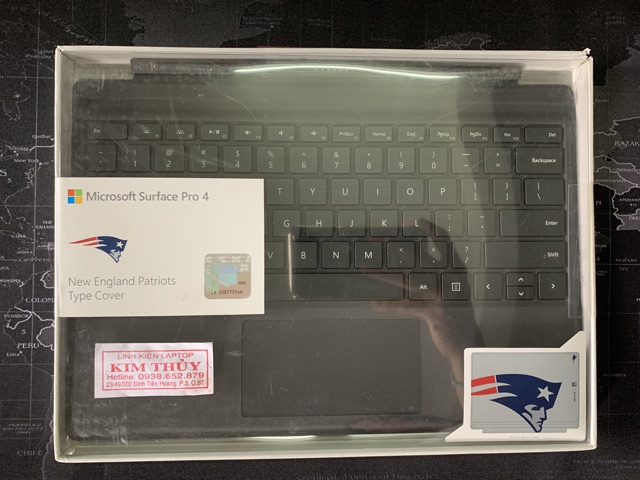 Bàn Phím Type Cover Microsoft Surface Pro 4 Like New Màu Đen | Shopee Việt  Nam
