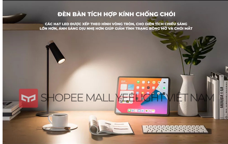 Mô tả Đèn bàn Yeelight YLYTD0011 đa năng 4 biển thể sử dụng, điều khiển cảm ứng, pin sạc 1800mah - 5