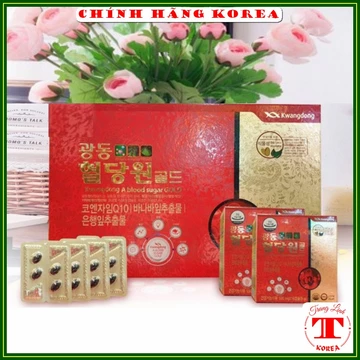 Viên uống tiểu đường Kwangdong hàn quốc, hộp 112 viên - Ổn định đường huyết, huyết áp, mỡ máu - tranglinh