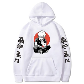 Áo Hoodie My Hero Anime in hình Bakugou Katsuki Áo Nỉ Nam Nữ Harajuku