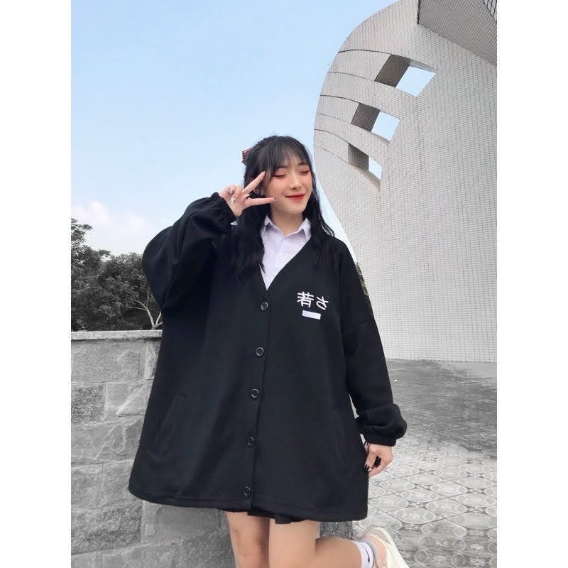 Áo Cardigan Form Rộng Nữ Nam Poda Áo Khoác Thun Nỉ Bông Nút Cài Đi Chơi Và  Học Cute Hàn Quốc Ulzzang Rẻ Đẹp Akn126 | Shopee Việt Nam