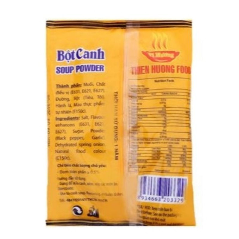 Combo 10gói bột canh cao cấp Thiên Hương 195gr