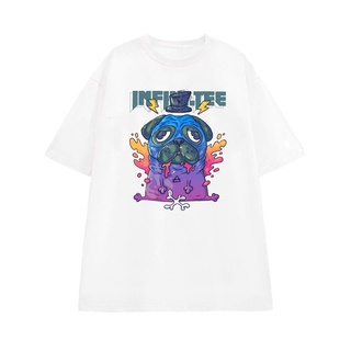 Áo thun INFINITEE Fni0158, Thun 100% Cotton - form rộng Unisex.