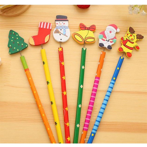 🎄 COMBO 3 BÚT HOẠT HÌNH NOEL – GIÁNG SINH ĐẸP NHẤT 🎁