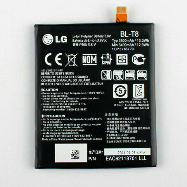 Pin LG BL-T8 cho LG G Flex / F340 / D955 xịn có bảo hành | Shopee Việt Nam