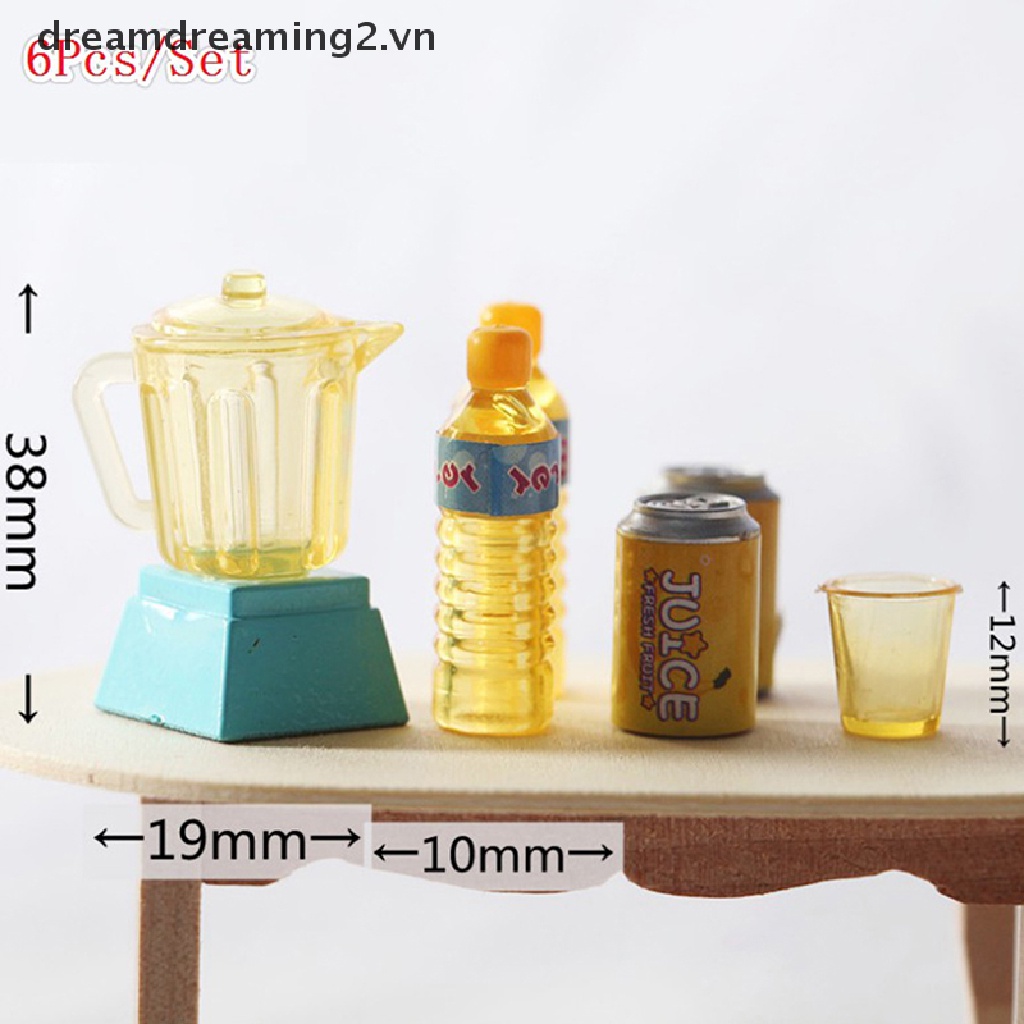 Bộ 6 Món Ăn Mẫu 1 / 12 Cho Búp Bê