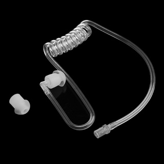Charmantcc1 Cuộn dây trong suốt Acoustic Air Tube Nút tai thay thế cho đầu tai nghe vô tuyến