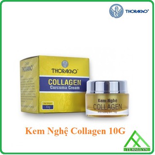 Kem Nghệ Collagen Thorakao 10g – Mờ Thâm Mụn, Dưỡng Da Sáng Mịn, Curcuma Cream