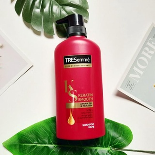 Dầu Gội, Dầu Xả TRESEMME Keratin Smooth Dưỡng tóc khô xơ rối Công thức chuẩn salon Vào Nếp Suôn Mượt