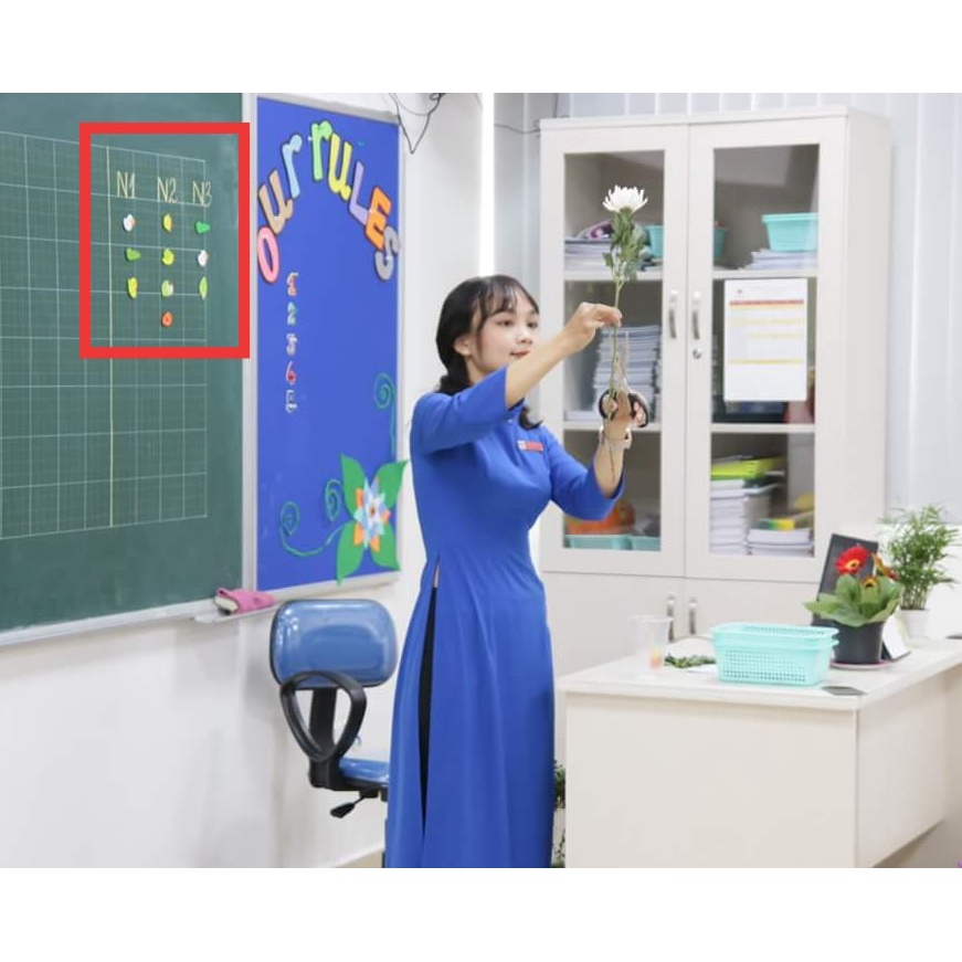 Set NAM CHÂM TUYÊN DƯƠNG [12c/set] - mix mẫu ngẫu nhiên (Đồ Dùng Dạy Học Miki)
