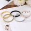 Flgo 1Pc Nhiều Màu Sắc Áo Sơ Mi Kim Loại Tay Vòng Tay Vòng Tay Cho Dây Co Giãn Garters