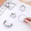 Cc 7 Miếng Thép Không Gỉ 3D Ramadan Series Bánh Kẹo Bánh Quy Cắt Bánh Quy Khuôn DIY Nướng Bánh Ngọt Dụng Cụ