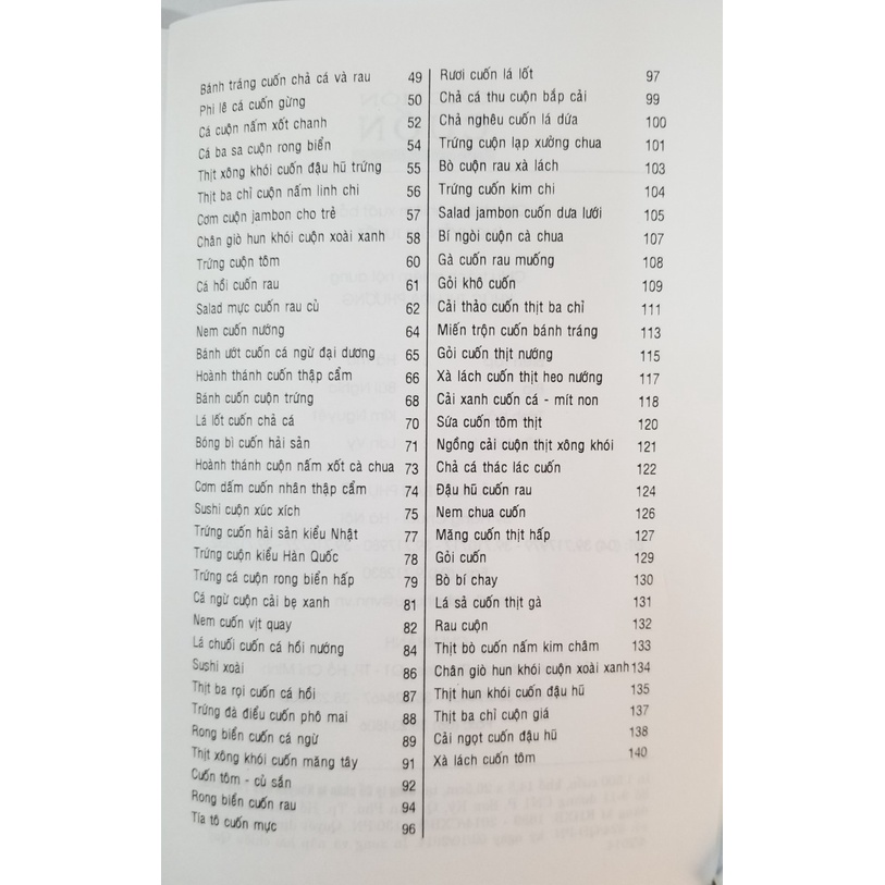 Ảnh Sách - Các Món Cuốn Ngon Miệng Dễ Thực Hiện 4