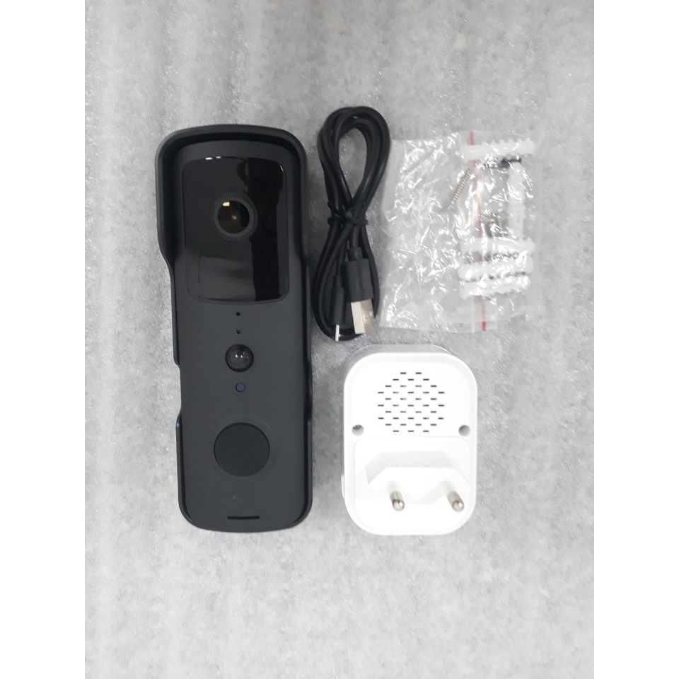 Chuông cửa không dây V30 app Tuya - có camera, đàm thoại 2 chiều