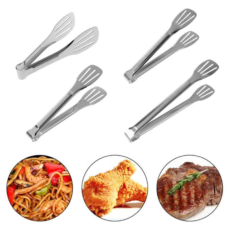 Kẹp gắp thức ăn bằng thép không gỉ cho nhà bếp