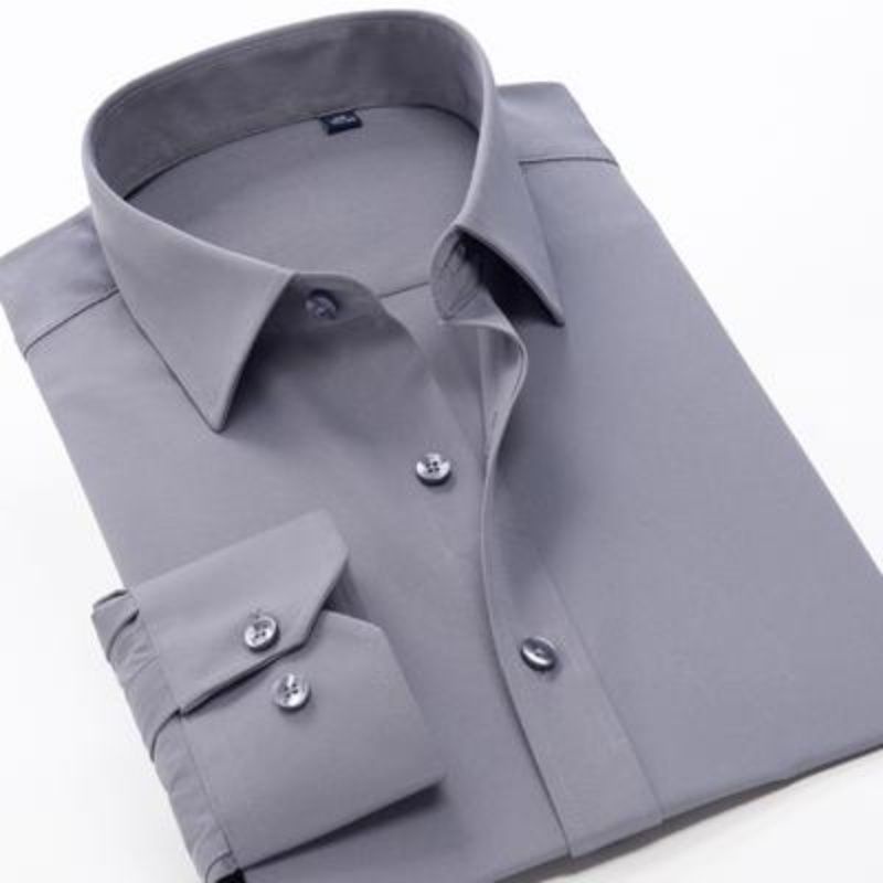 Áo Sơ Mi Nam Dài Tay Plus Size M-5XL