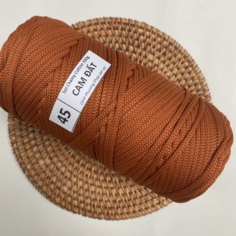 Sợi Chainy Cotton 300gr, Sợi To Đan Móc Túi Xách (bảng 2) | Shopee Việt Nam